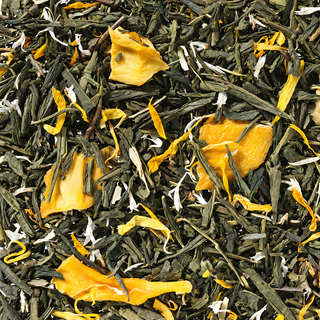 Mango Melody – løs te, nærbillede