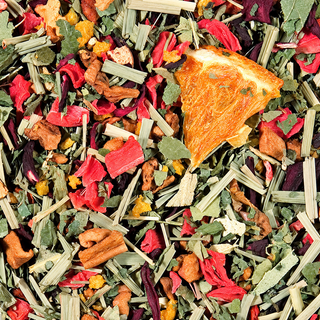 Ruby & Gold – løs te, nærbillede